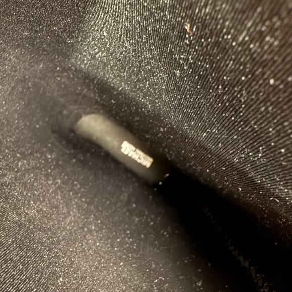 Michael Kors Womens Black Charm Stretch Rain Boot Size 8 Rubber Neoprene - Picture 9 of 10